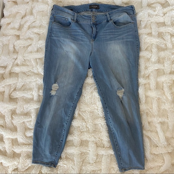 Torrid High-waisted Jegging Skinny Jeans - Picture 3 of 8